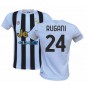 Maglia Juventus Rugani 24 ufficiale replica 2021-22 personalizzata bambino adulto